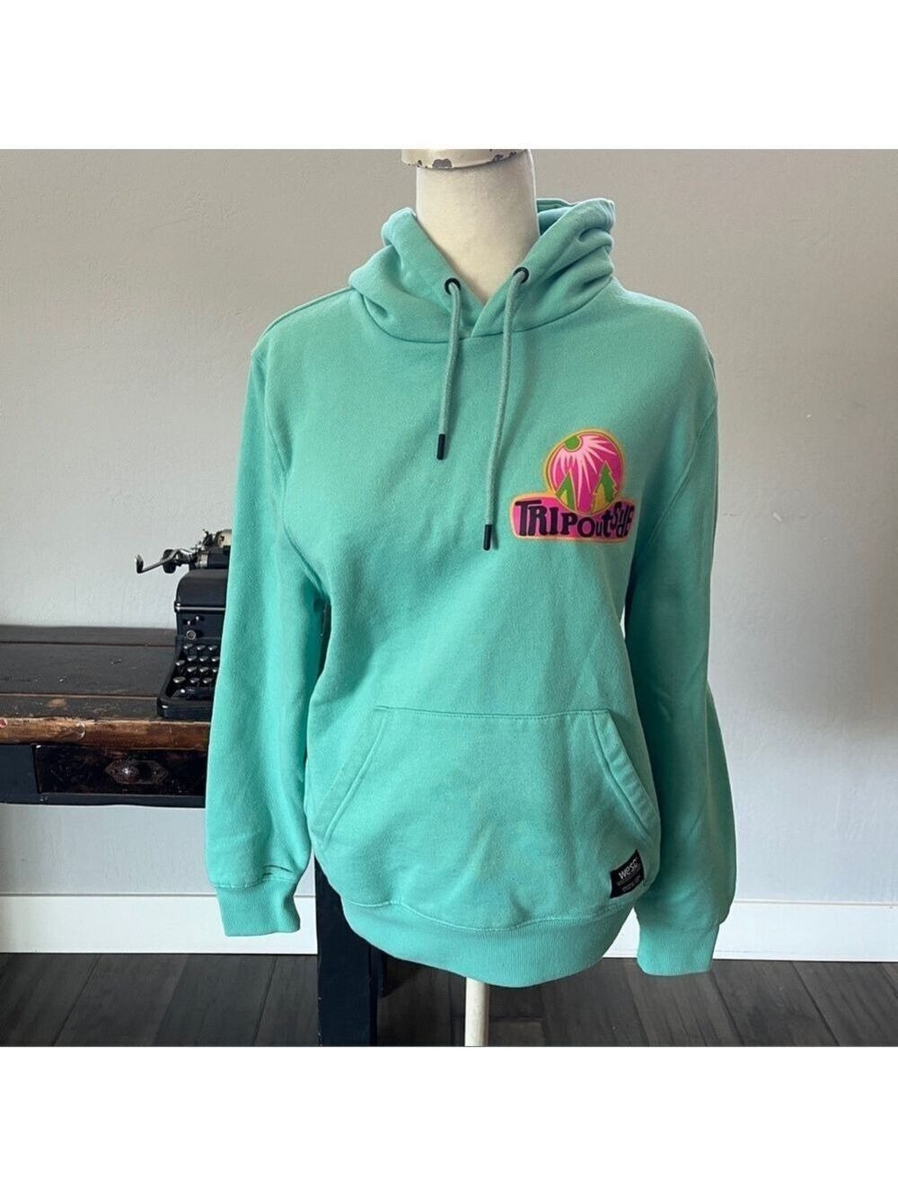 WESC Trip Outside Hoodie - Size Large